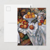 stilstaande Sinaasappels - Paul Cezanne die kunst  Briefkaart (Voorkant / Achterkant)