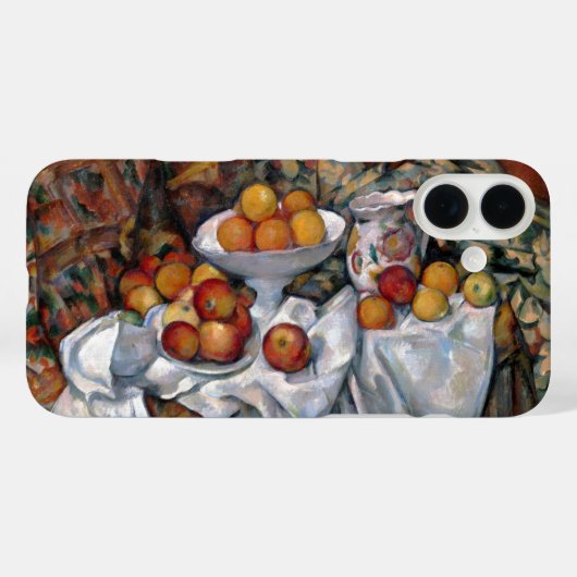 stilstaande Sinaasappels - Paul Cezanne die kunst Case-Mate iPhone Case (Achterkant (horizontaal))