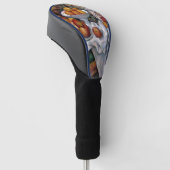stilstaande Sinaasappels - Paul Cezanne die kunst  Golfheadcover (Schuin)