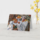 stilstaande Sinaasappels - Paul Cezanne die kunst Kaart (Gele Bloem)