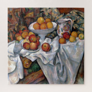 stilstaande Sinaasappels - Paul Cezanne die kunst  Legpuzzel