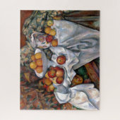 stilstaande Sinaasappels - Paul Cezanne die kunst  Legpuzzel (Verticaal)