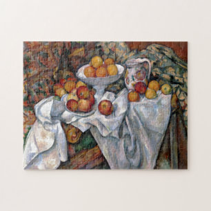 stilstaande Sinaasappels - Paul Cezanne die kunst  Legpuzzel