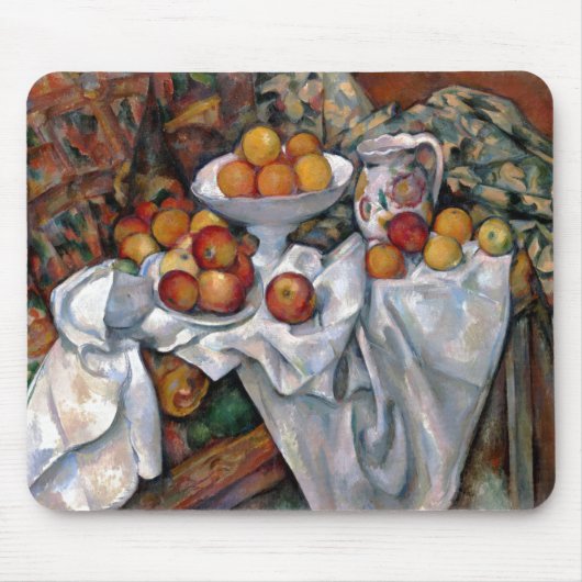 stilstaande Sinaasappels - Paul Cezanne die kunst  Muismat (Voorkant)