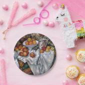 stilstaande Sinaasappels - Paul Cezanne die kunst  Papieren Bordje (Feest)