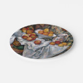 stilstaande Sinaasappels - Paul Cezanne die kunst  Papieren Bordje (Gekanteld)