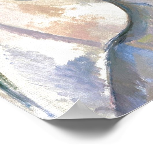 stilstaande Sinaasappels - Paul Cezanne die kunst  Poster (Hoek)