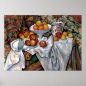 stilstaande Sinaasappels - Paul Cezanne die kunst  Poster (Voorkant)