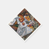 stilstaande Sinaasappels - Paul Cezanne die kunst  Servet (Hoek)