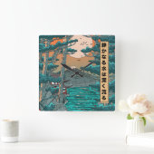 Stilstaande wateren lopen diep. vierkante klok (Huis)