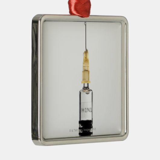 stilstand, witte achtergrond metalen ornament (Rechts)