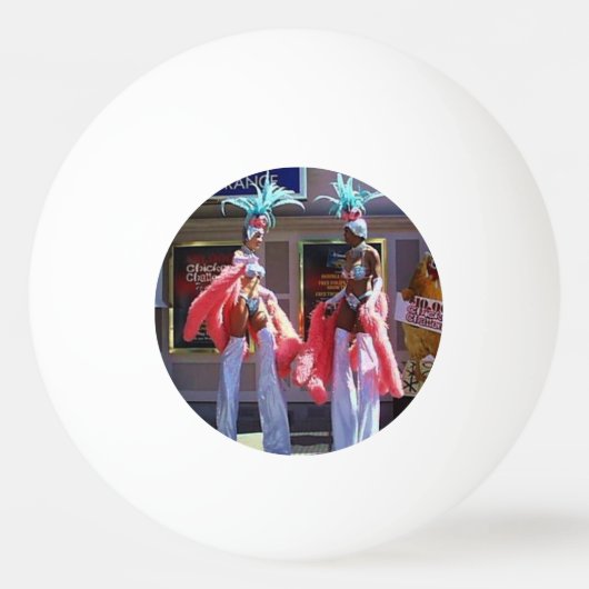 Stilt Dancers 1-sterren ping pong bal Pingpongbal (Voorkant)