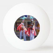 Stilt Dancers 3-sterren ping pong bal Pingpongbal (Voorkant)