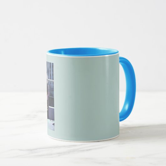 Stilt Dancers combo mok (Voorkant rechts)