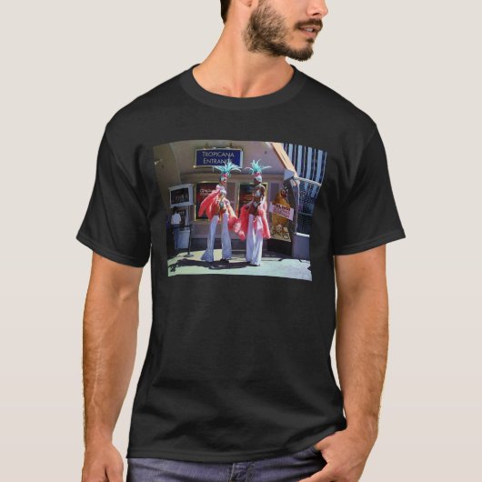 Stilt Dancers mannen zwart T-shirt (Voorkant)