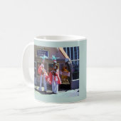 Stilt Dancers mok (Voorkant links)