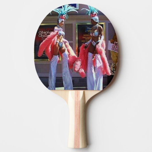 Stilt Dancers Ping Pong Paddle Tafeltennisbatje (Voorkant)