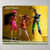 Stilt Dancers Poster (Voorkant)