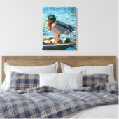 Stilte aan de kust canvas afdruk (Insitu (Slaapkamer))