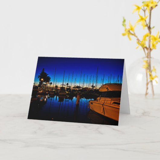 Stilte bij zonsondergang kaart (Gele Bloem)