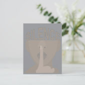 Stilte Briefkaart (Staand voorkant)