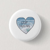 Stilte Button (Voorkant)