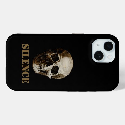 Stilte Case-Mate iPhone Case (Achterkant (horizontaal))