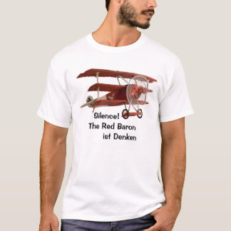 Stilte! De Rode Baron denkt na T-shirt