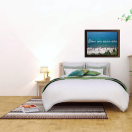 Stilte doet zelden kwaad proverb poster