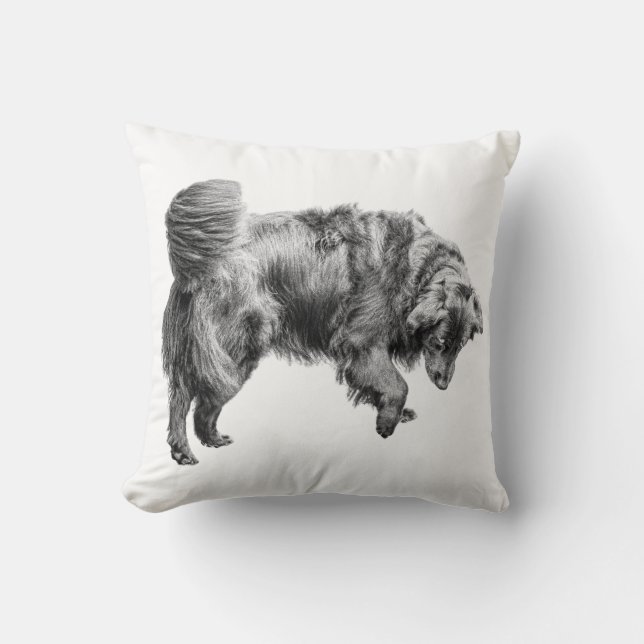 Stilte door vorst gekust kussen (Voorkant)