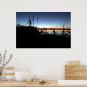 Stilte in de Arkansas Duck Blind Poster (Keuken)