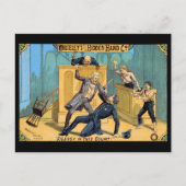 Stilte in de rechtbank briefkaart (Voorkant)