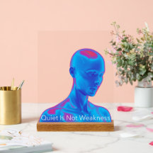 Stilte Is Geen Zwakte - Modern Mindfulness Kunst T