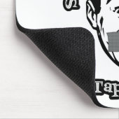 Stilte is gouden - Duct tape is zilver Muismat (Hoek)