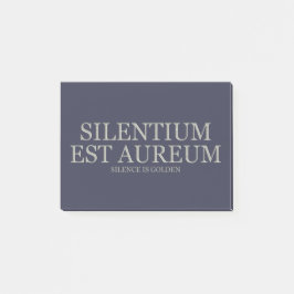 Stilte is gouden - licht post-it® notes