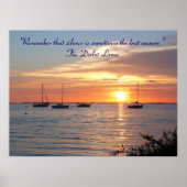 Stilte is het antwoord - Poster (Voorkant)