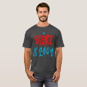 Stilte is luide stilte citaat grappig t-shirt (Voorkant volledig)