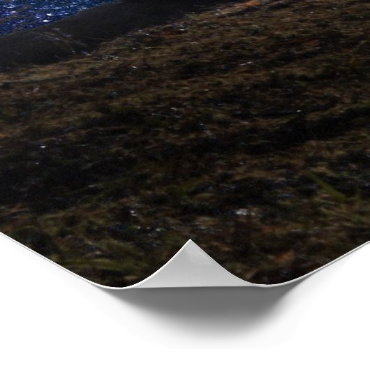 "Stilte is niet leeg..." Inspirerend prijsopgave a Poster (Hoek)