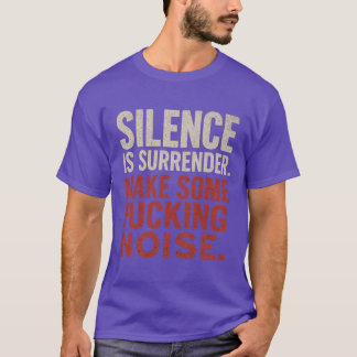 Stilte is overgave t-shirt