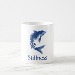 Stilte – Japanse Koi, symbool van innerlijke rust Koffiemok