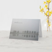 Stilte Kaart (Gele Bloem)