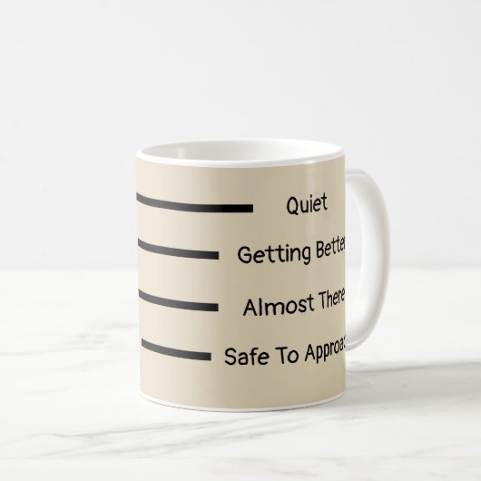 stilte koffiemok (Voorkant rechts)