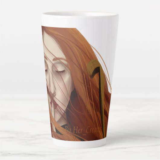 stilte latte mok (Voorkant)