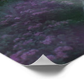 Stilte maakt nooit fouten roze tulp poster (Hoek)