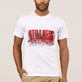 STILTE | Melancholie x typografie T-shirt (Voorkant)