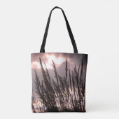 Stilte, Natuur, Grass Sky fotografie Tote Bag (Achterkant)