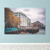 stilte op de zuidoever canvas afdruk (Insitu (Houten vloer))