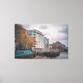 stilte op de zuidoever canvas afdruk (Voorkant)