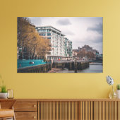 stilte op de zuidoever canvas afdruk (Insitu (Woonkamer))