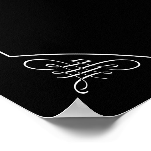 Stilte! Poster (Hoek)